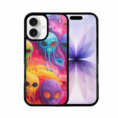 iPhone 17 Case — Aliens Tie Dyemelting Aliens Tie Dye, Personalized Phone Case