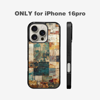 iPhone 16 Pro Case — Distressed Grunge Texture Pattern Hundreds Of, Unique Phone Case Design