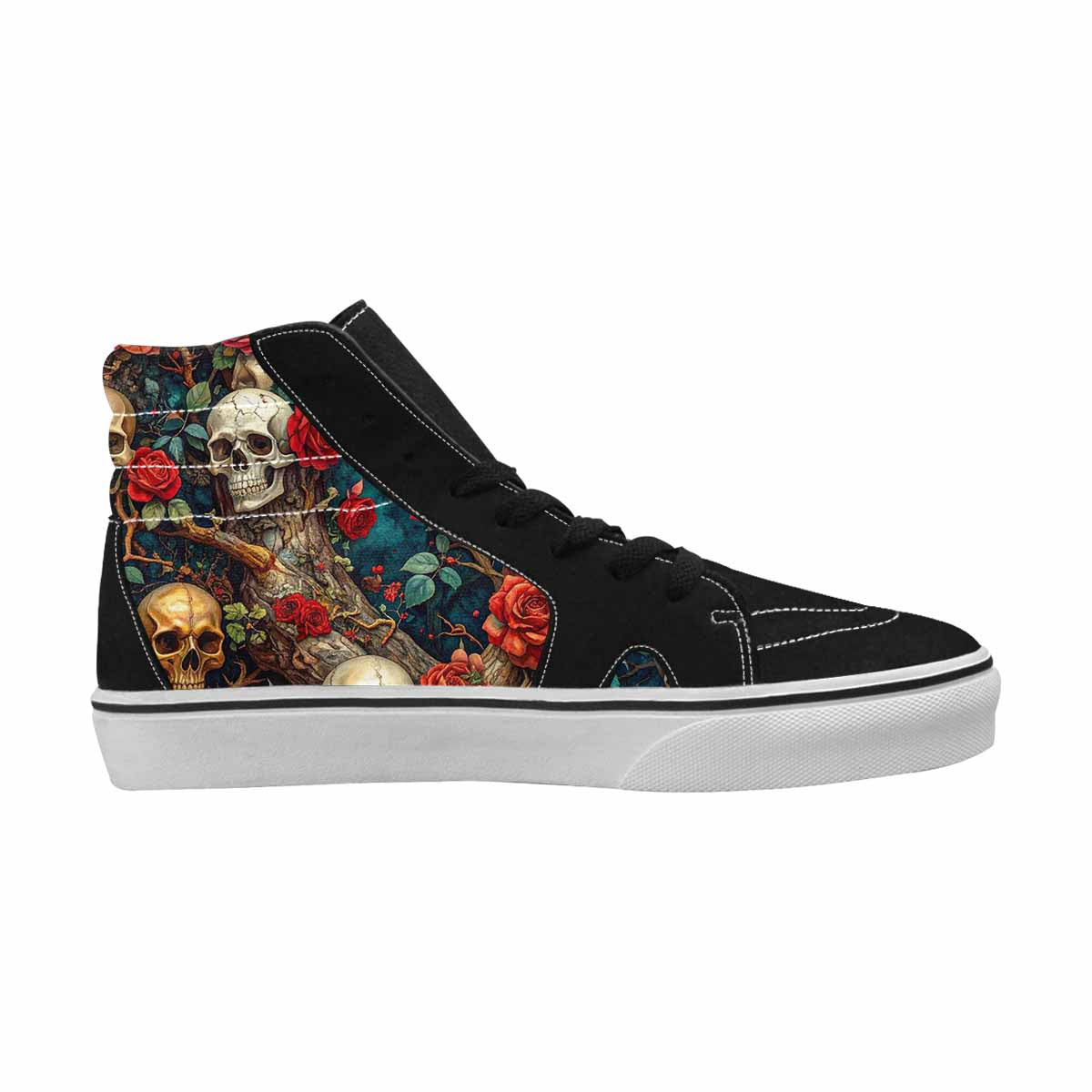 MEN'S More Overlapping Ontop Each High Top Canvas Dreamcore Custom Shoes