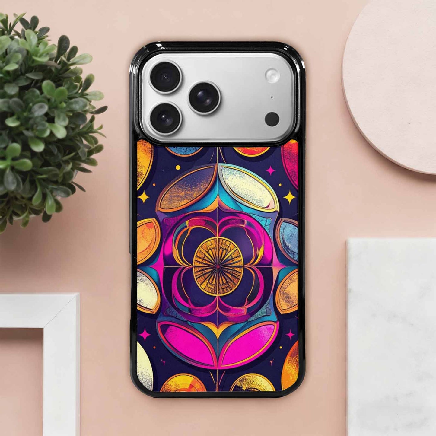 iPhone 17 Pro Max Case — Disco Cartoon Art Pattern Cartoon Cute, Custom Print Case Cover