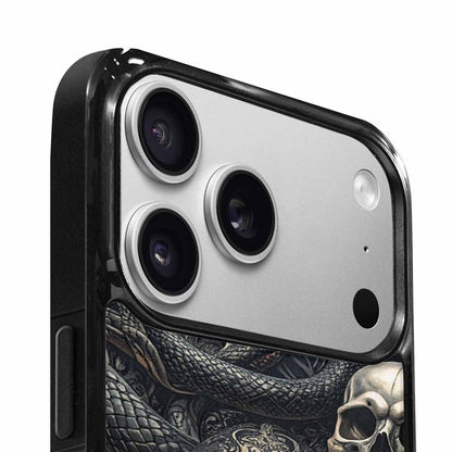 iPhone 17 Pro Max Case — Skull Dark Art Gothic Print Gothic, Custom Print Case Cover