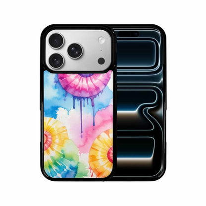 iPhone 17 Pro Case — Dripping Tie Dye Spiral Custom Tie, Custom Designed Case Cover
