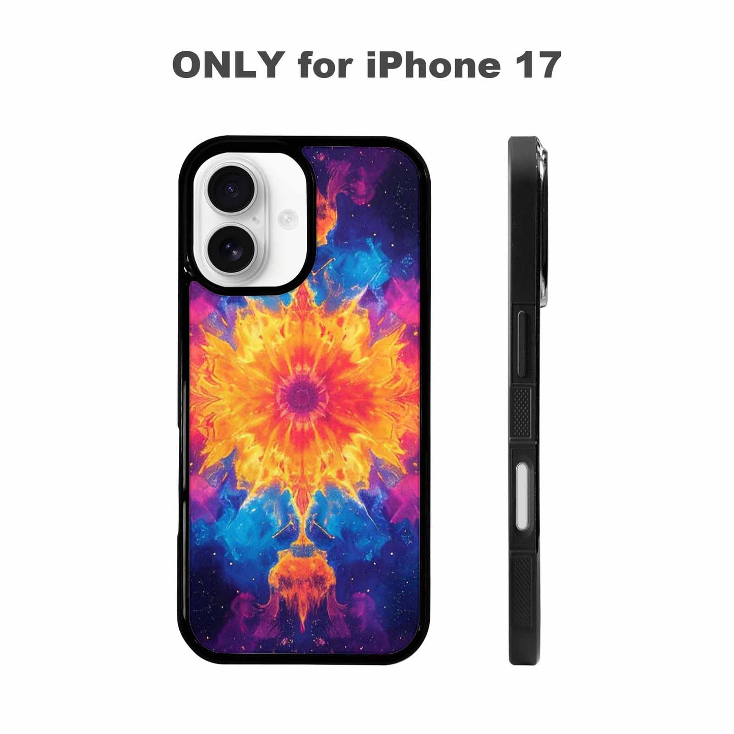 iPhone 17 Case — Tie Dye Galaxy Art Tie Dye, Custom Designed Case Cover