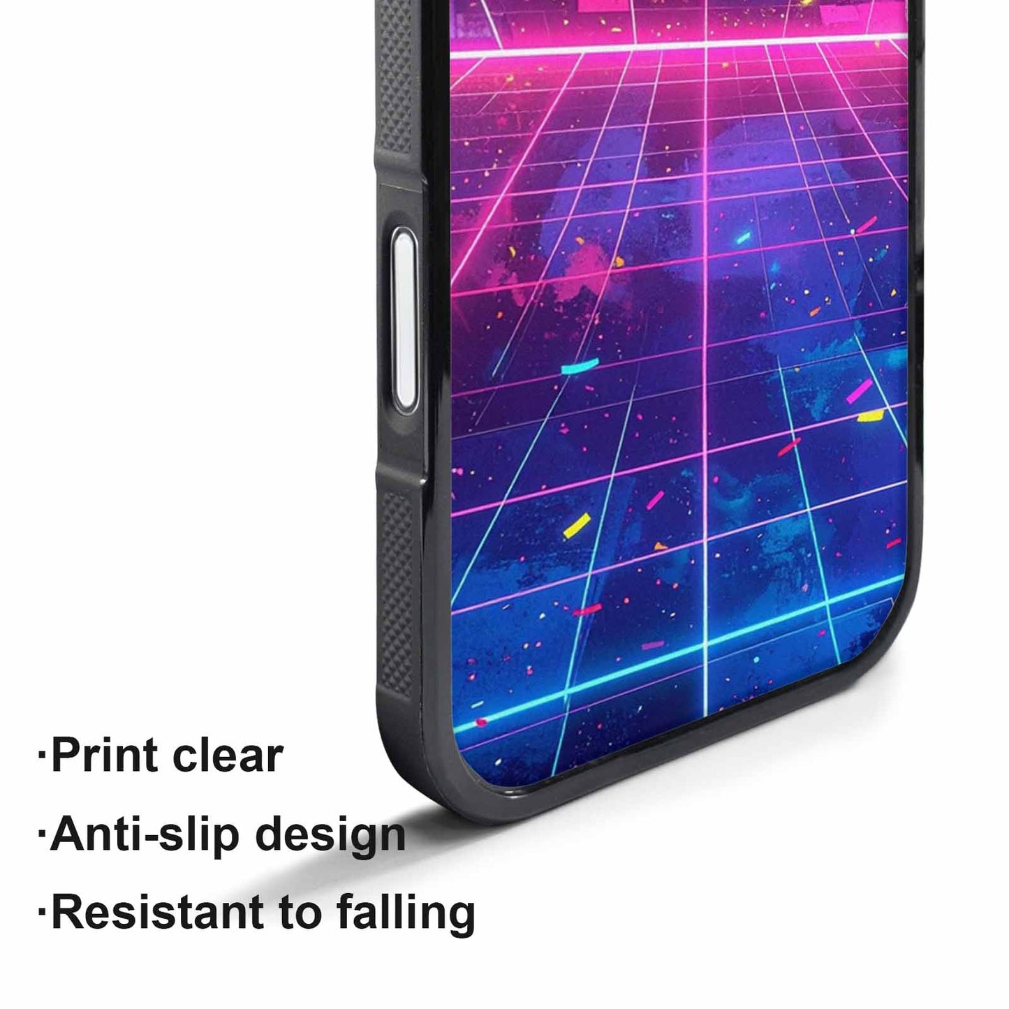 iPhone 17 Pro Case — Seamless Tileable Pattern Of Overlapping Original, Custom Designed Case Cover