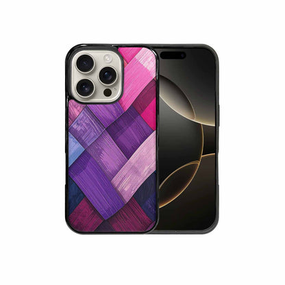 iPhone 16 Pro Case — Genderfluid Flag Color Theme Small Rainbow, Custom Made Phone Cover