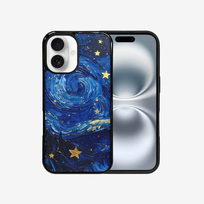 iPhone 16 Case — Starry Night Galaxy Custom Personalized Phone, Custom Phone Case