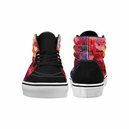 MEN'S Heart Burst High Top Canvas Y2K Shoes