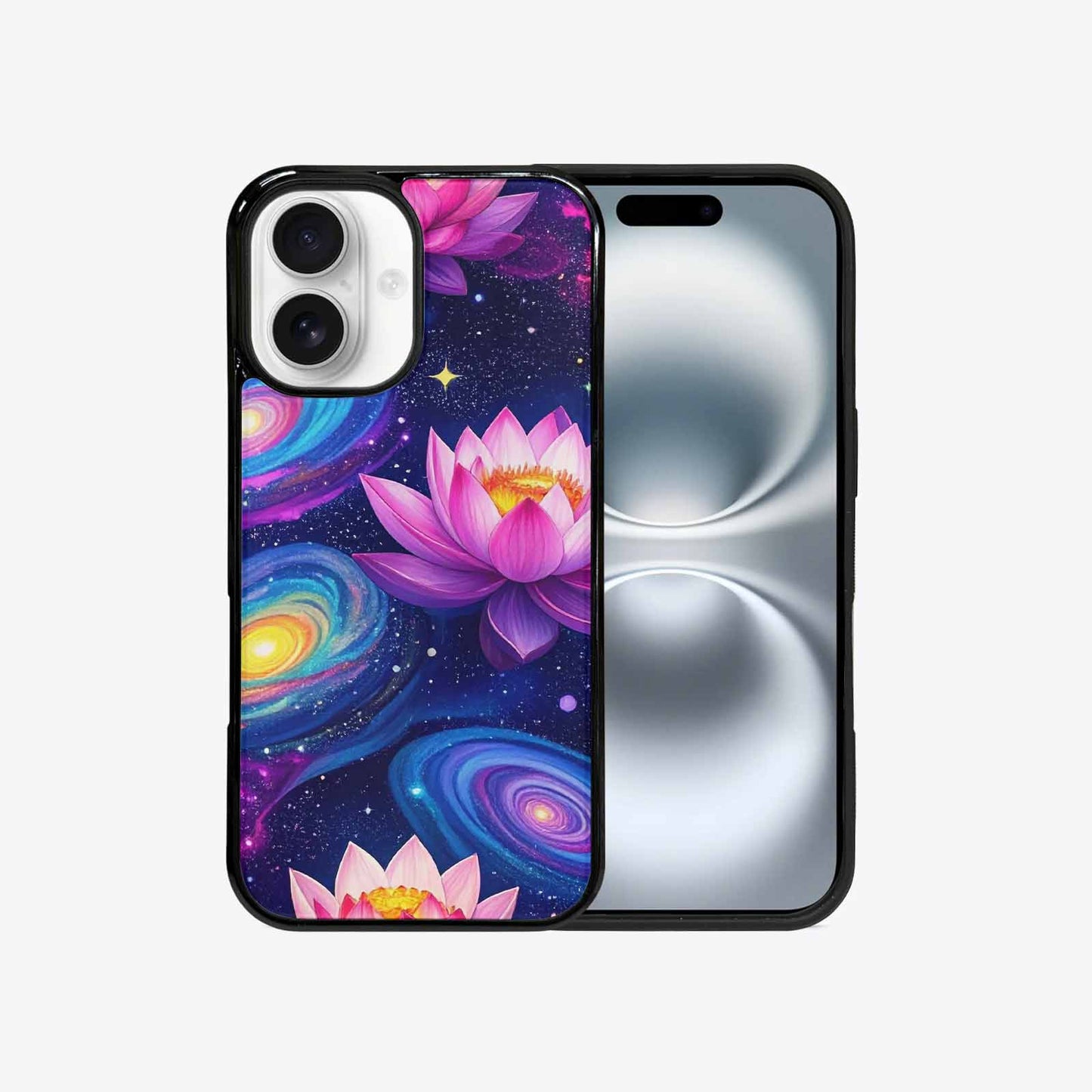 iPhone 16 Case — Lotus Galaxy, Customized Protective Case