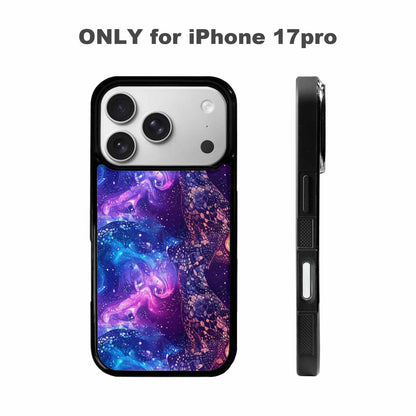 iPhone 17 Pro Case — Galaxy Snake Print Galaxy Space, Customized Protective Case