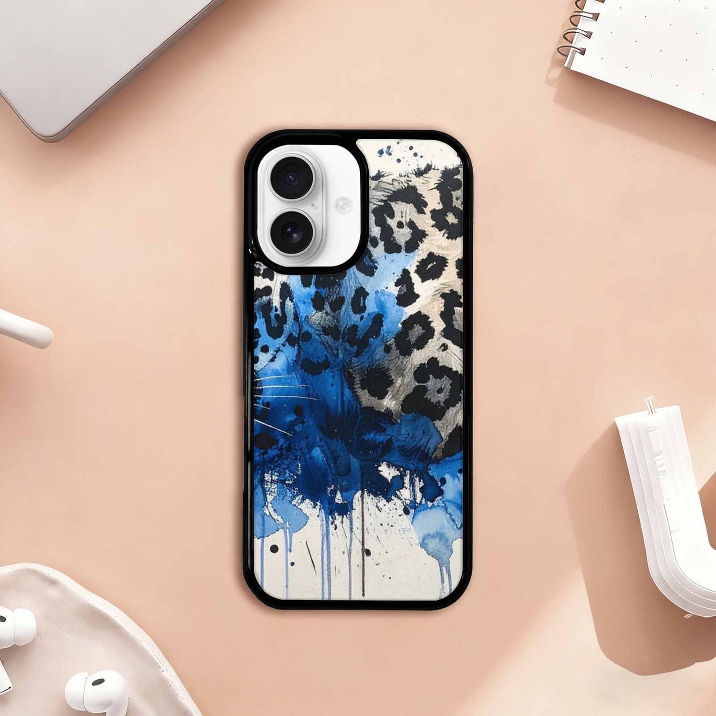 iPhone 17 Case — Animal Print Black &amp; Animal Print, Custom Made Phone Cover