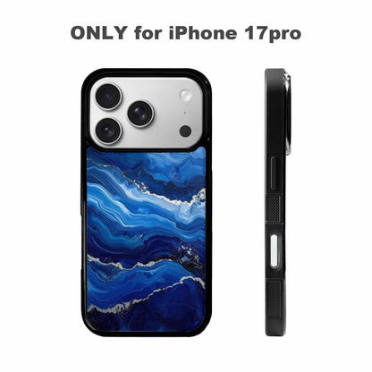 iPhone 17 Pro Case — Seamless Tileable Pattern Of Overlapping Original, Custom Phone Case