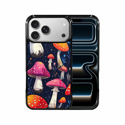 iPhone 17 Pro Max Case — Vivid Winter Mushroom Cartoon Cute, Custom Art Phone Cover