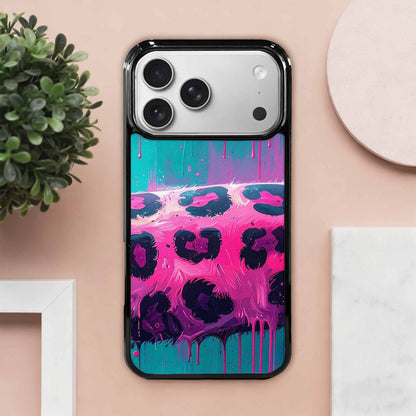 iPhone 17 Pro Max Case — Seamless Tileable Pattern Of Animal Print, Custom Print Case Cover