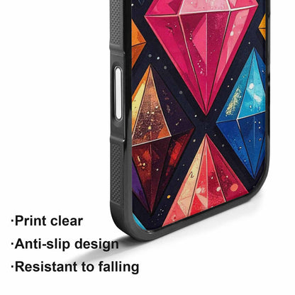iPhone 17 Case — Vintage Summer Diamond Retro Vintage, Unique Phone Case Design