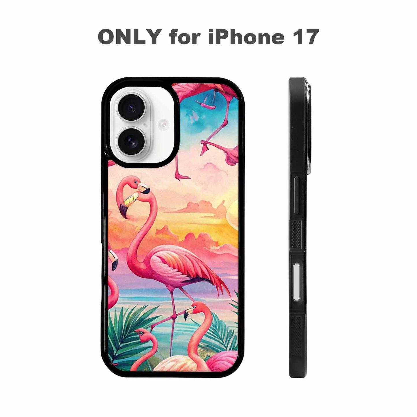 iPhone 17 Case — Flamingo Tropical Flamingo Tropical Original Art, Original Design Phone Case