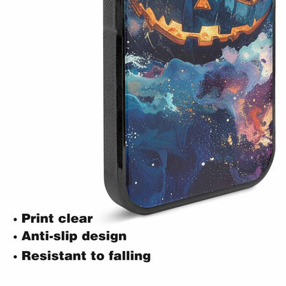 iPhone 15 Plus Case — Eamless Repeating Pattern Of Overlapping Pumpkin, Personalized Phone Case