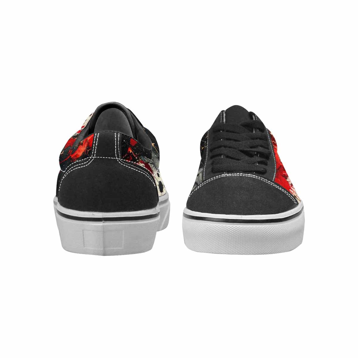 WOMEN'S Zodiac Constellation Lace-Up Canvas Neon Fantasy Shoes