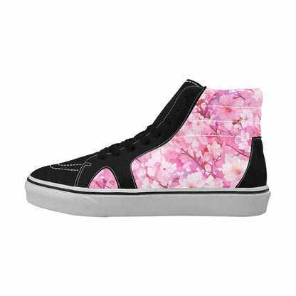MEN'S Cherry Blossom Branch High Top Canvas Dreamcore Custom Shoes