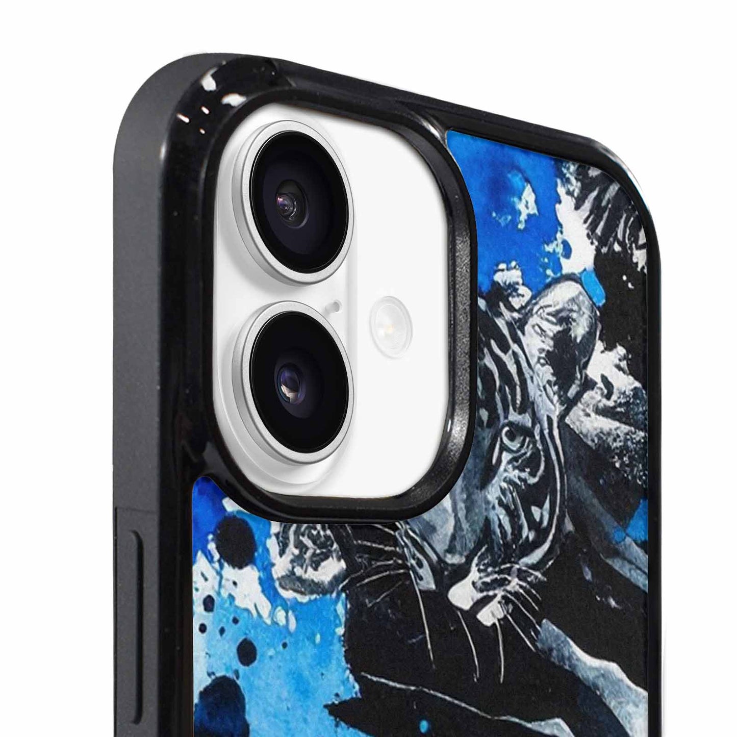 iPhone 17 Case — Animal Print Black &amp; Animal Print, Personalized Phone Case