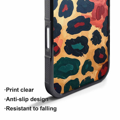 iPhone 17 Pro Max Case — Leopard Wallpaper Print Animal Print, Customized Protective Case
