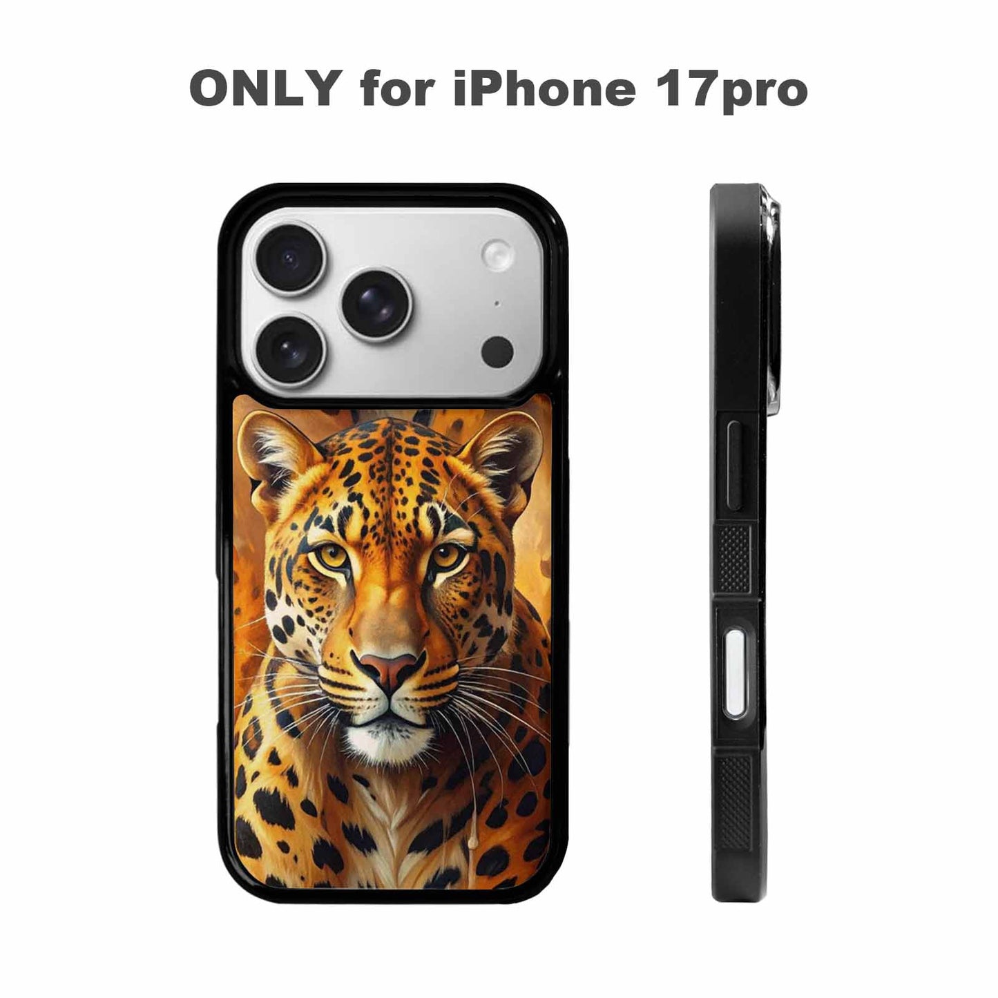 iPhone 17 Pro Case — Seamless Tileable Pattern Of Overlapping Animal, Personalized Phone Case