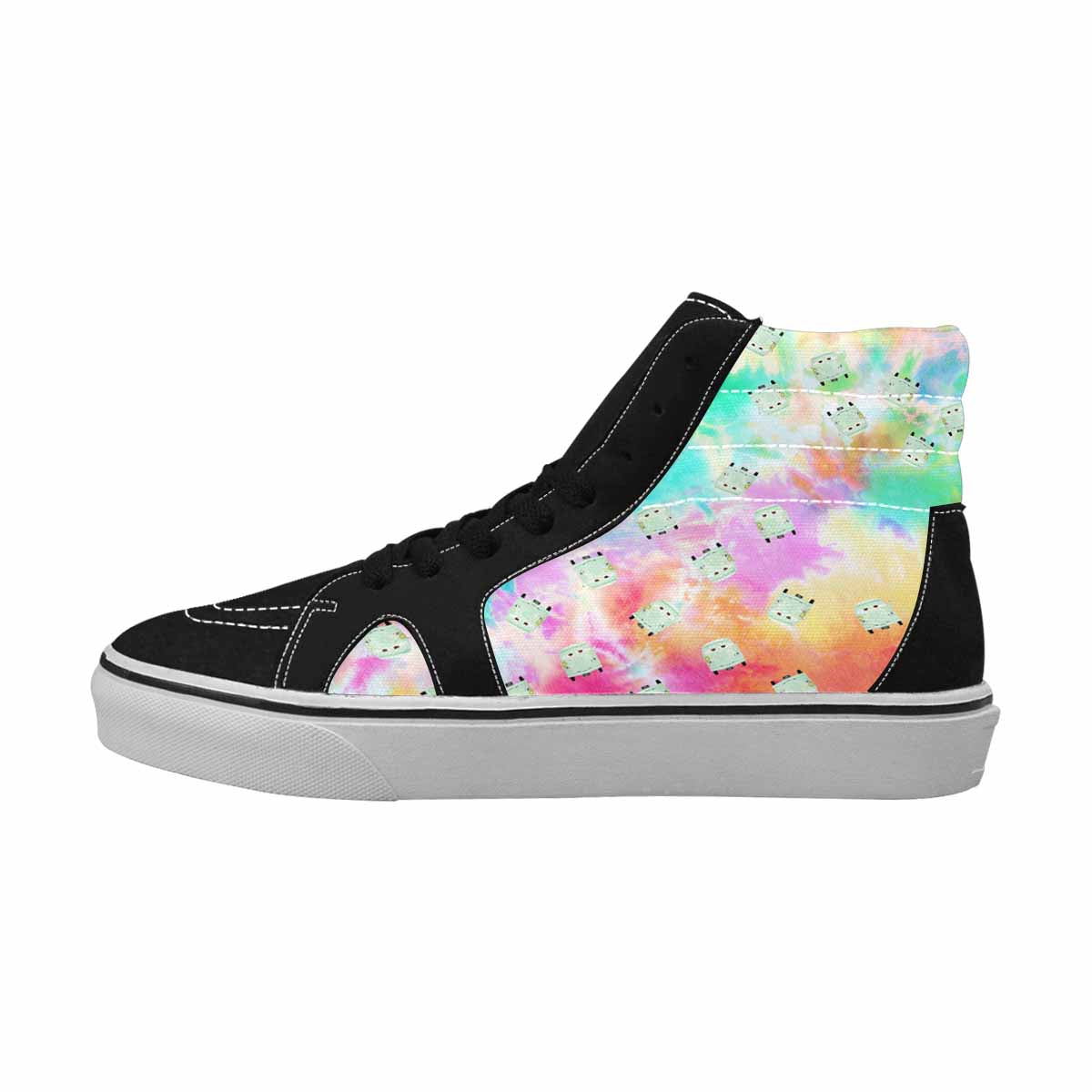 MEN'S Jennifer Schaperjohn High Top Canvas Vivid Sneakers