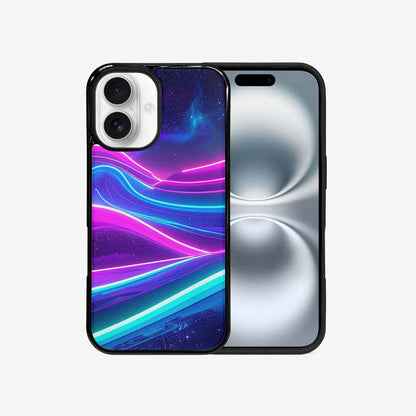 iPhone 16 Case — 80s Neon Cartoon, Custom Art Phone Cover