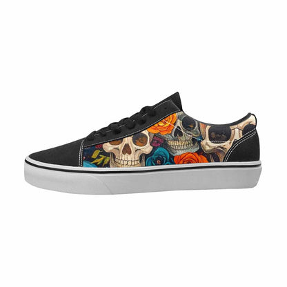 MEN'S Skulls Canvas Statement Dreamcore Shoes