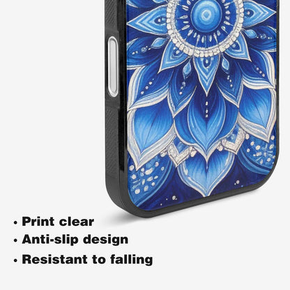 iPhone 16 Plus Case — Mandala Bohemian Print Edge To Edge, Unique Phone Case Design
