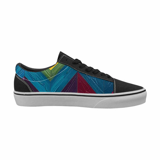 WOMEN'S Progress Pride Flag Canvas Lace-Up Dreamcore Custom Shoes