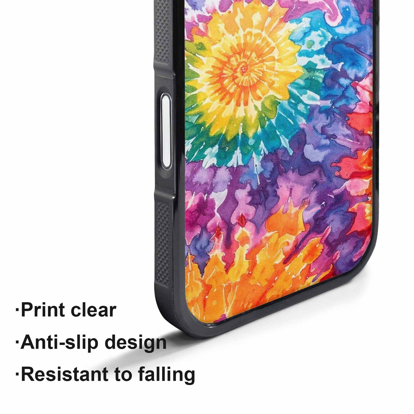 iPhone 17 Pro Max Case — Tie Dye Swirls Tie Dye, Customized Protective Case