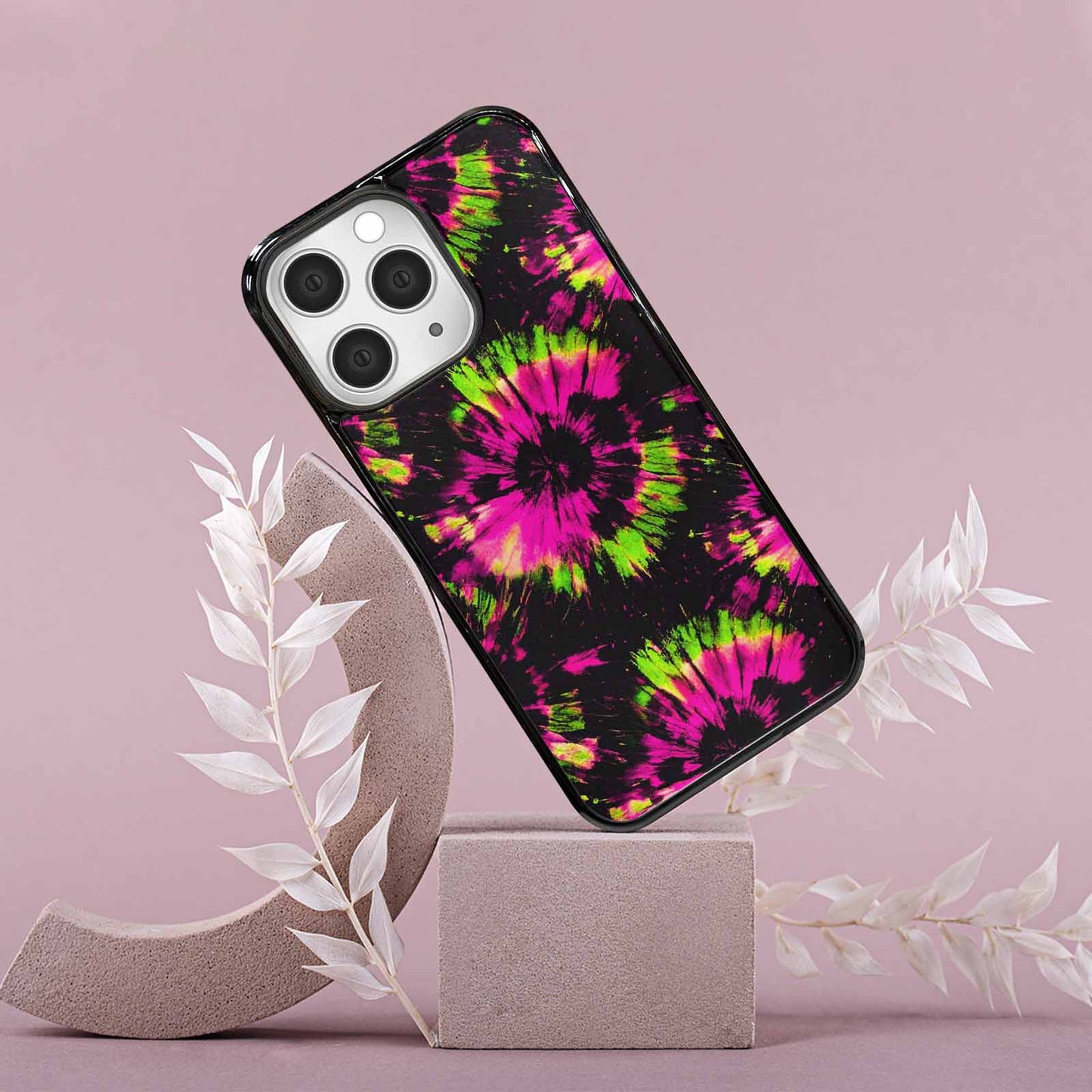 iPhone 15 Pro Max Case — Acid Wash Tie Dye Neon, Custom Made Phone Cover
