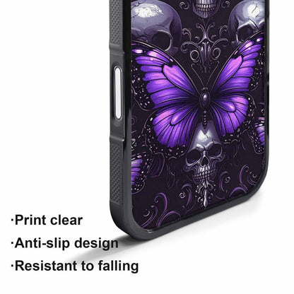 iPhone 17 Pro Case — Skull Dark Art Gothic Print Gothic, Custom Art Phone Cover