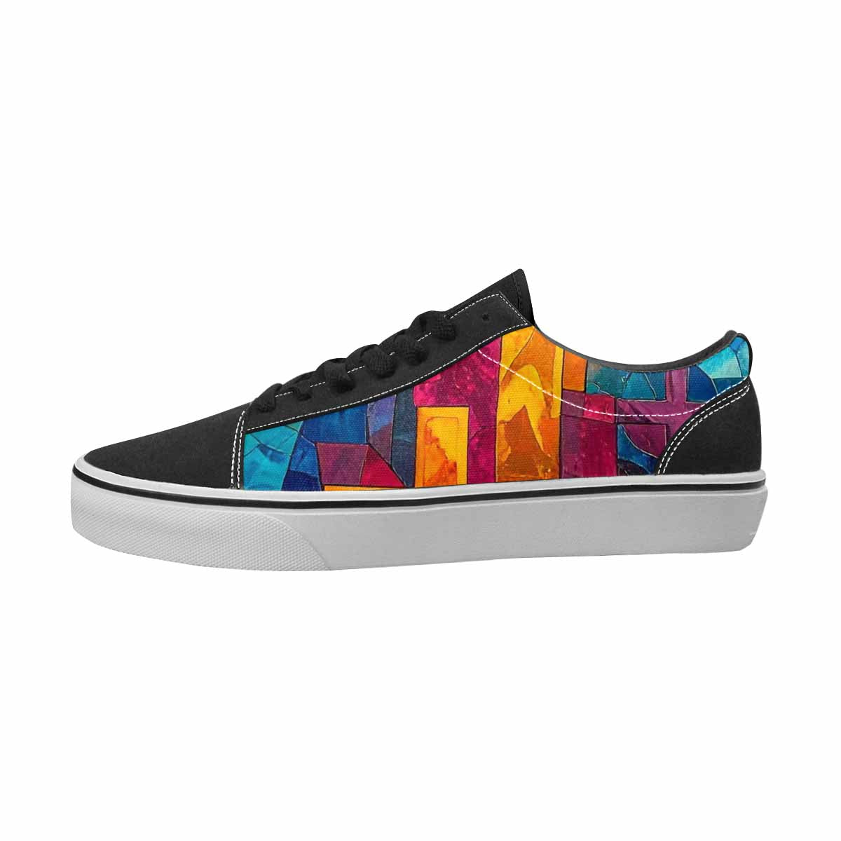 MEN'S Jesus Canvas Graphic Print Surreal Custom Shoes