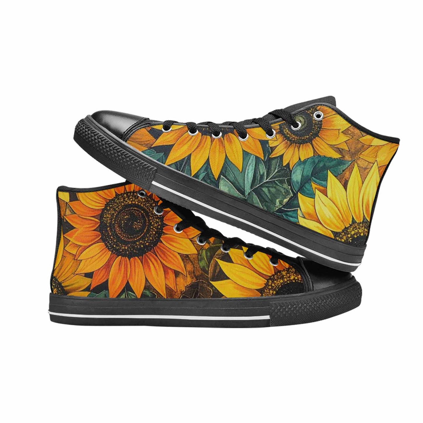 MEN'S Blend Melt Them High Top Canvas Cottagecore Shoes