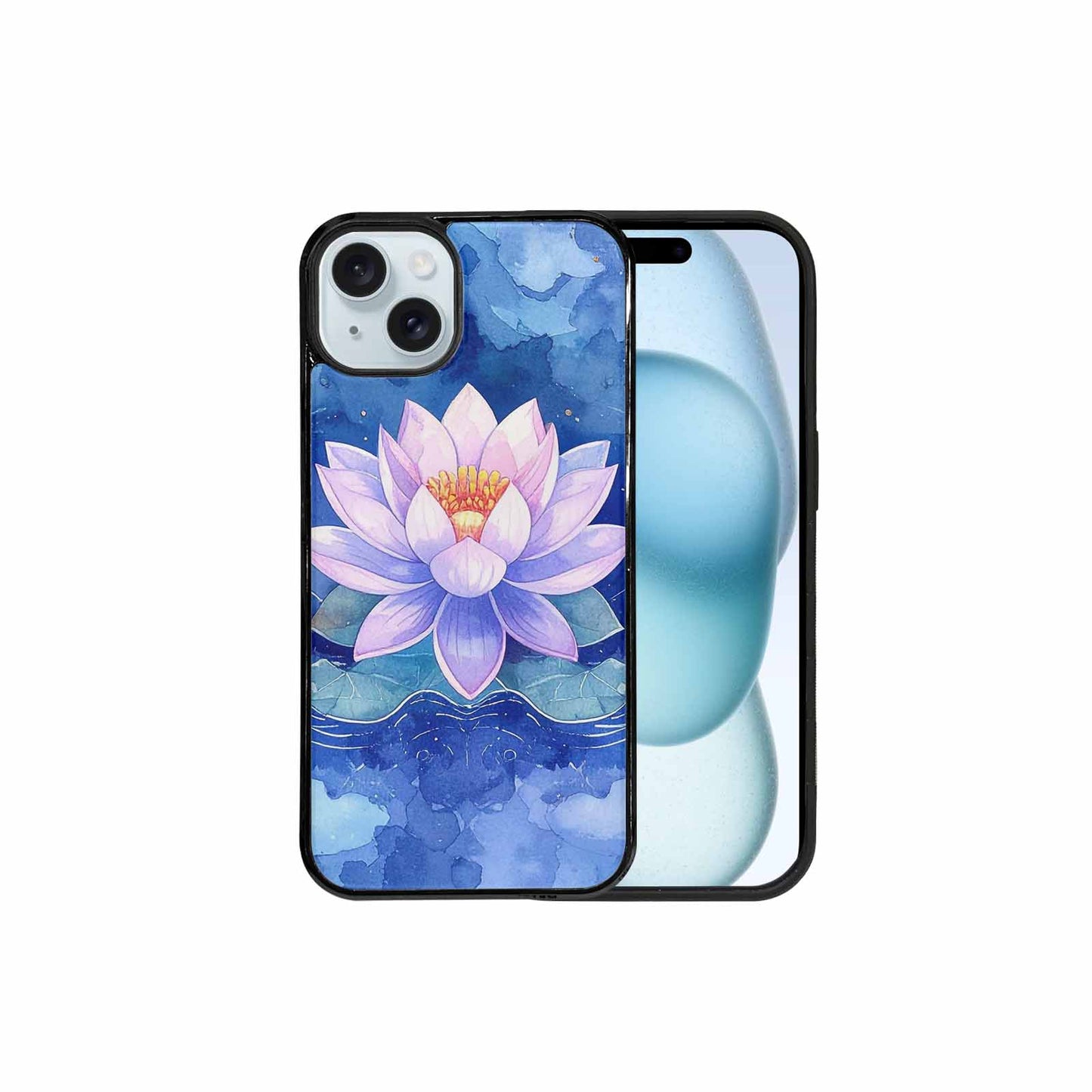 iPhone 15 Plus Case — Water Lilies Impressionist, Personalized Phone Case