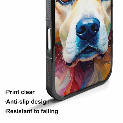 iPhone 17 Case — Golden Retriever Watercolor Art Watercolor Abstract, Custom Print Case Cover
