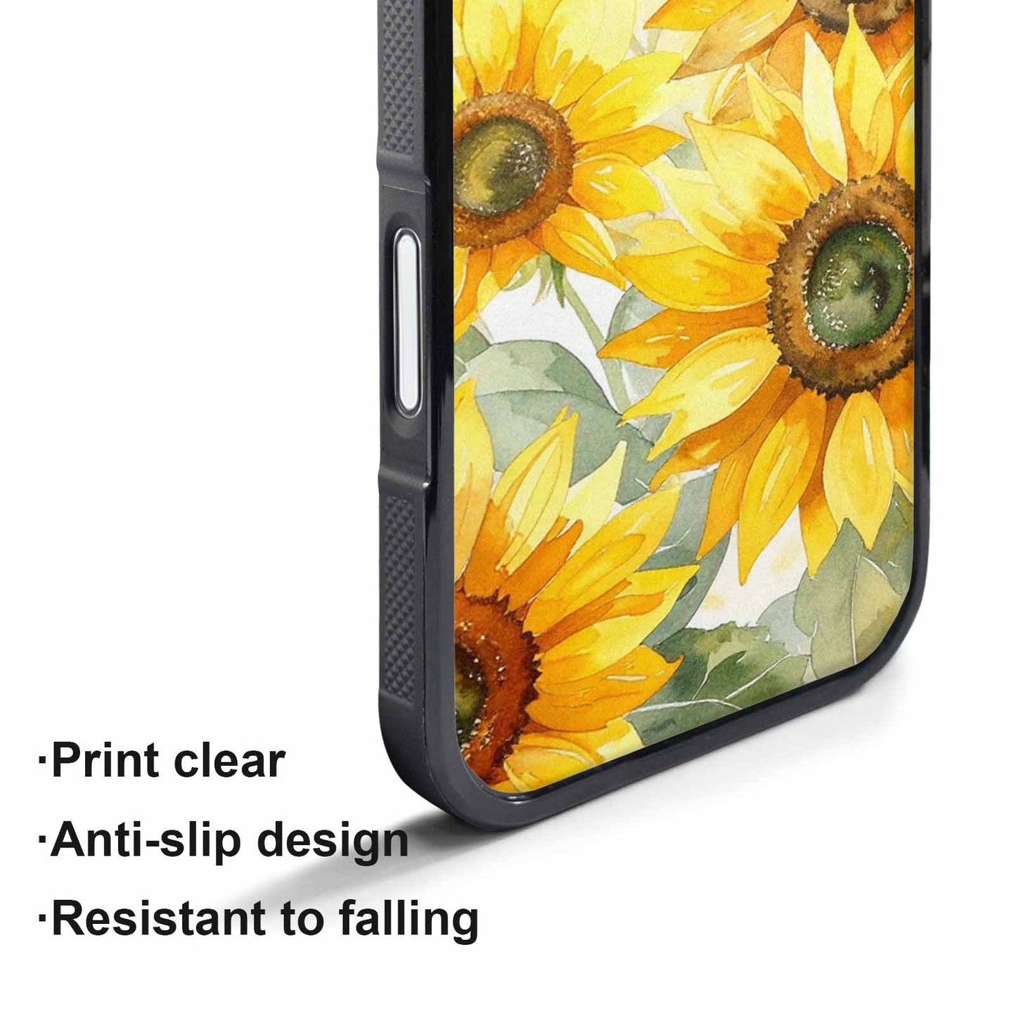 iPhone 17 Air Case — Sunflowers Watercolor Floral, Customized Protective Case