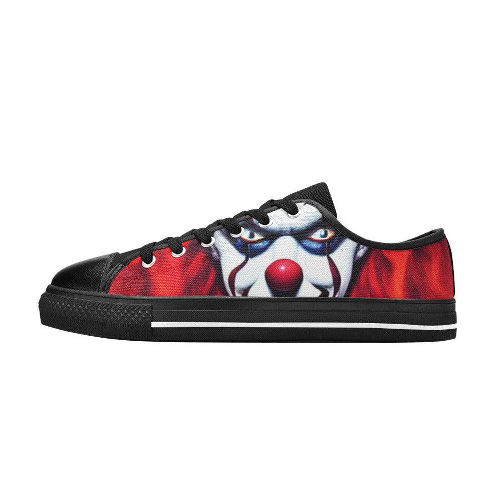 WOMEN'S Cc Evil Clown 1 Canvas Surreal Shoes