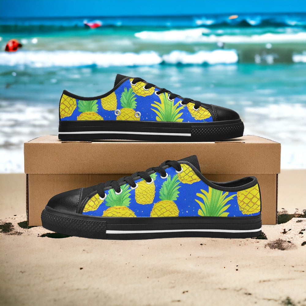Peacock Magenta Gold Vivid WOMEN Bold Art - Freaky Shoes | Custom Art Sneakers