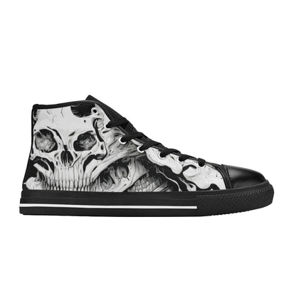 MEN'S Cc Horror Art Men’S High Top Canvas Cottagecore Sneakers