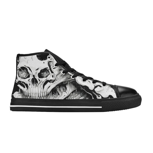 MEN'S Cc Horror Art Men’S High Top Canvas Cottagecore Sneakers