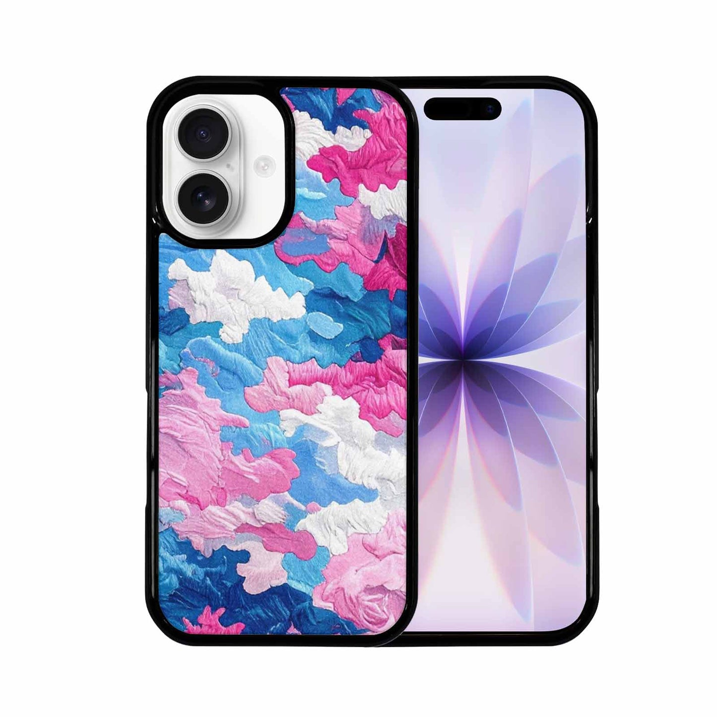 iPhone 17 Case — Vivid Camo Transgender Camo, Customized Protective Case