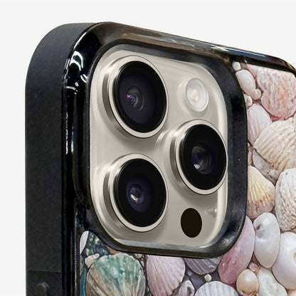 iPhone 16 Pro Max Case — Seashell Collage Seashell Collage Pattern Hundreds, Original Design Phone Case