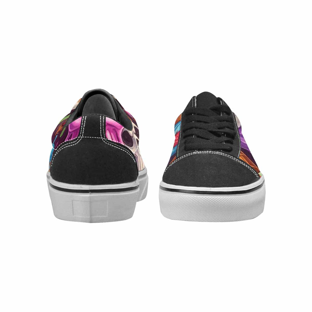 WOMEN'S Ice Cream Monsters  Lace-Up Canvas Dreamlike Custom Shoes