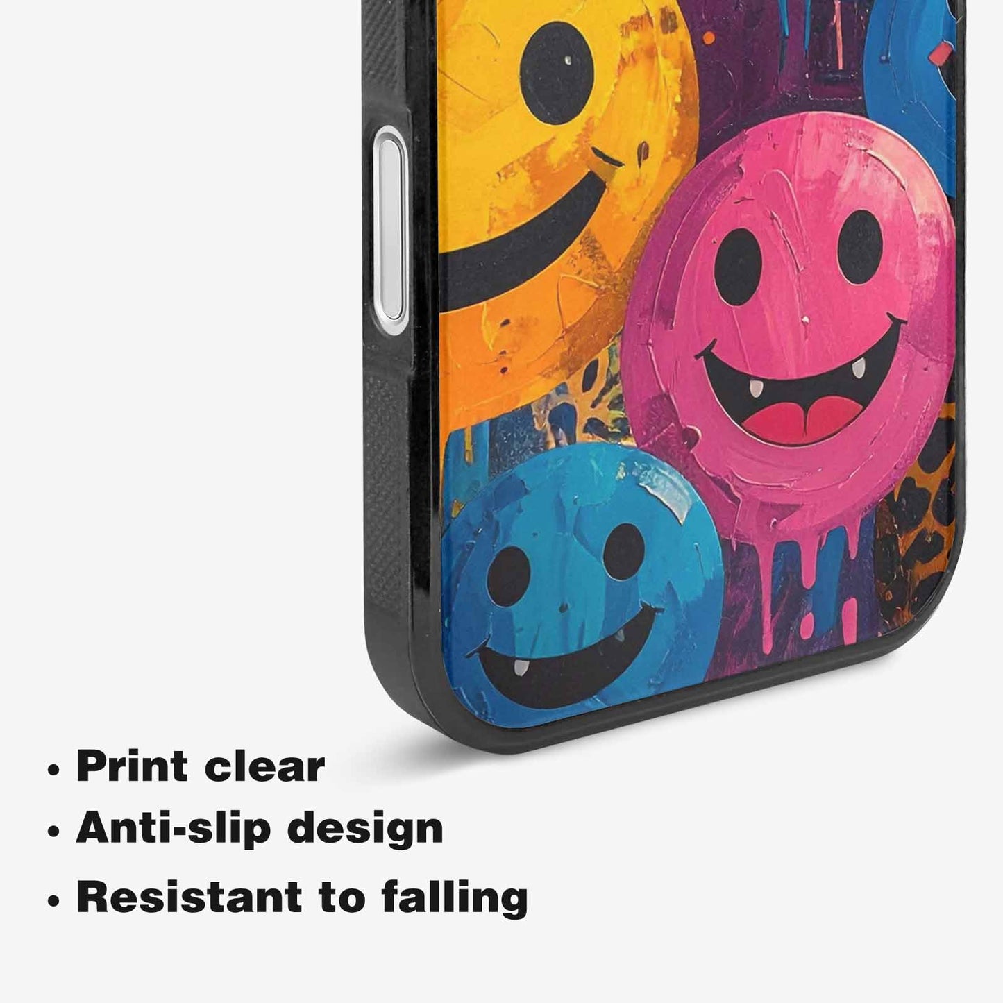 iPhone 16 Case — Smiley Faces Animal Printsmile Prk, Personalized Phone Case