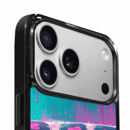 iPhone 17 Pro Case — Seamless Tileable Pattern Of Overlapping Animal, Custom Print Case Cover