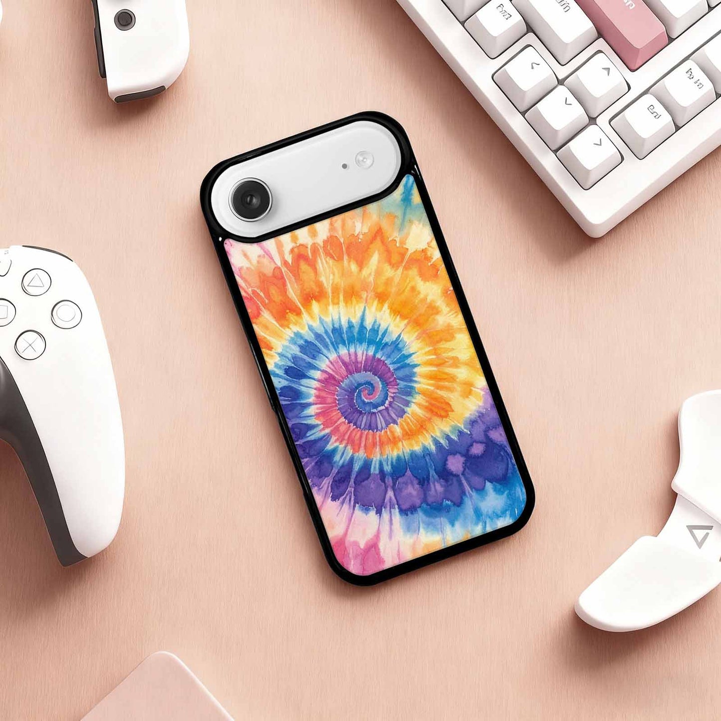 iPhone 17 Air Case — Seamless Tileable Pattern Of Overlapping Tie, Unique Phone Case Design