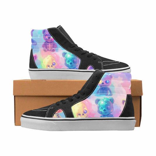 WOMEN'S Skulls High Top Canvas Wearable Art Y2K Shoes