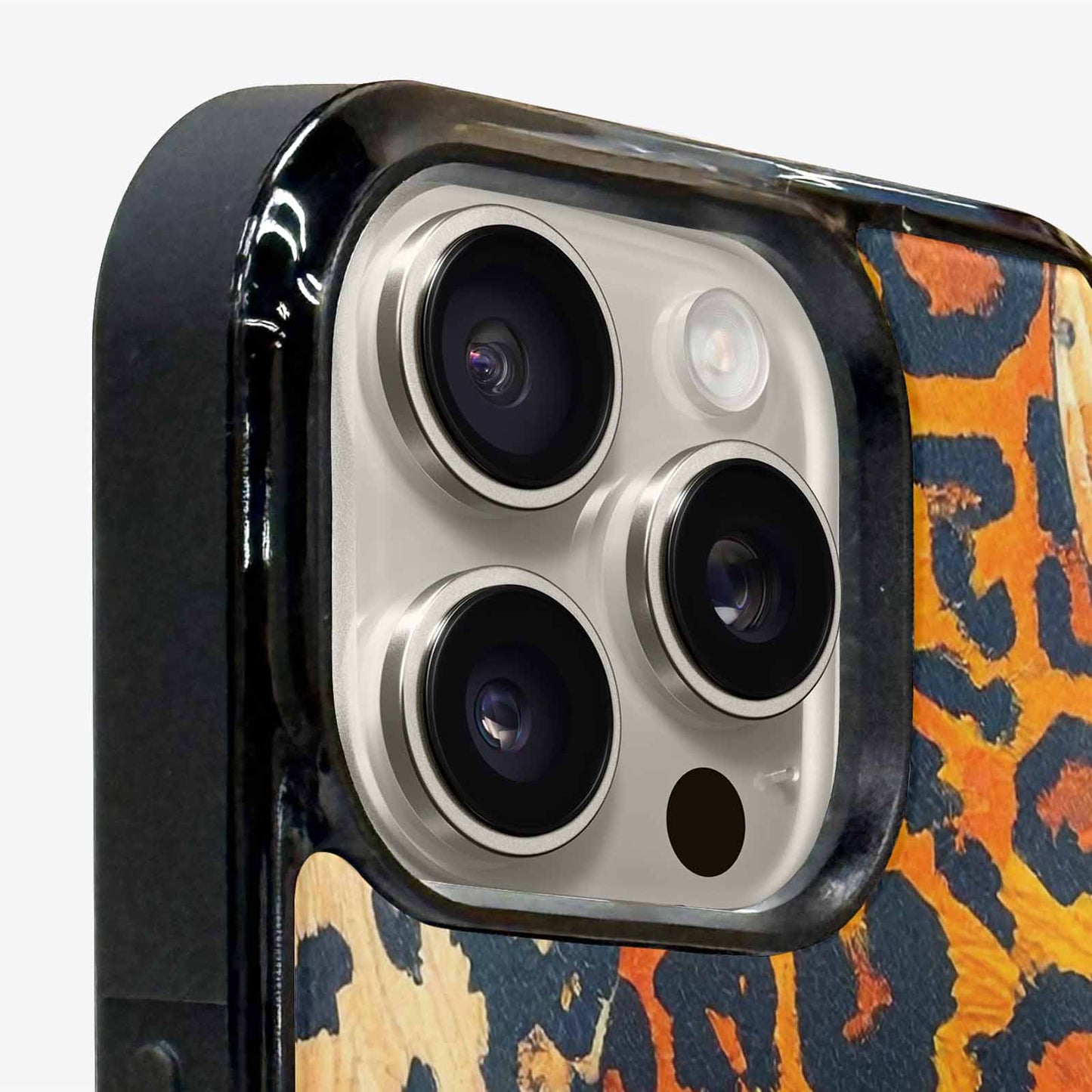 iPhone 15 Pro Max Case — Full Color Vibrant Animal Print Animal, Custom Phone Case